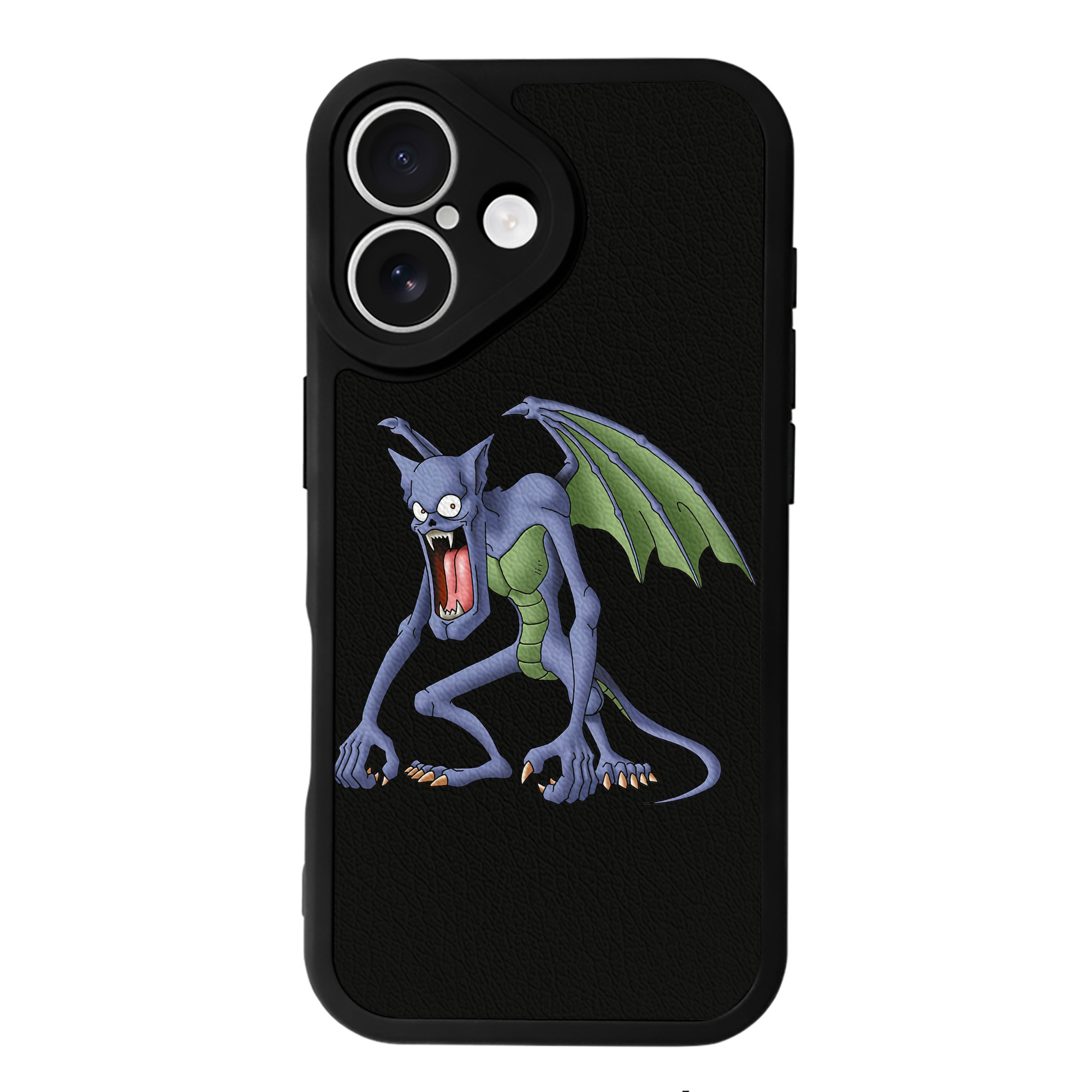 （画像用） ドラゴンクエスト Doragon Kuesuto Dragon Quest 【iPhone 16シリーズ対応】シリコンスマホケース（レザー調） 材質：シリコン